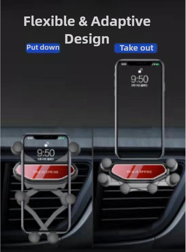 Gravity Car Phone Holder | Auto-Lock Air Vent Mount Halifax