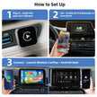 Step-by-step guide on how to set up a car multimedia system with smartphone connectivity.