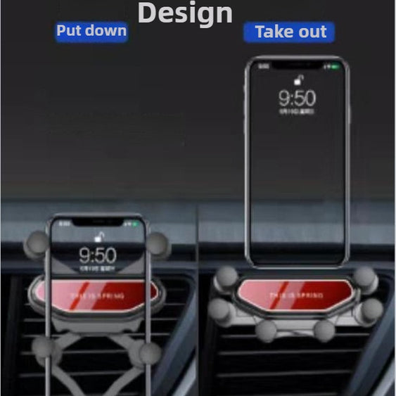 Gravity Car Phone Holder | Auto-Lock Air Vent Mount Halifax